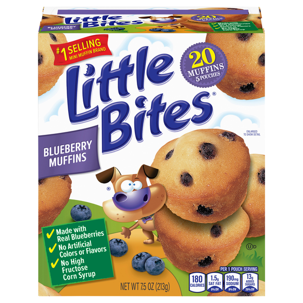 Entenmann's Little Bites Blueberry Mini Muffins - 5 ct
