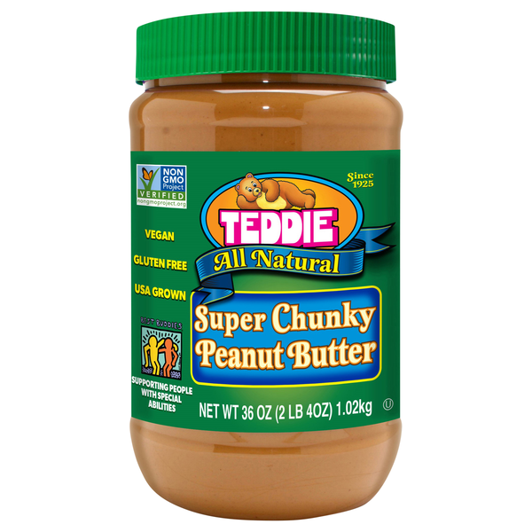 Teddie All Natural Super Chunky Peanut Butter