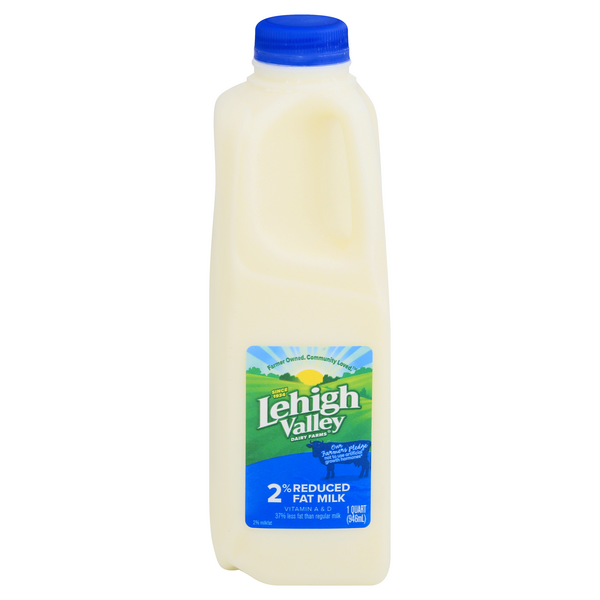 Lehigh Valley 2% Reduced Fat Milk