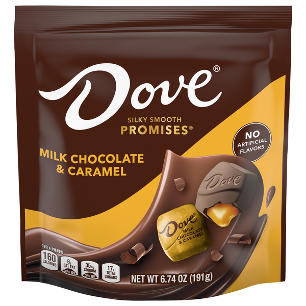 DOVE Promises Milk Chocolate & Caramel Candy