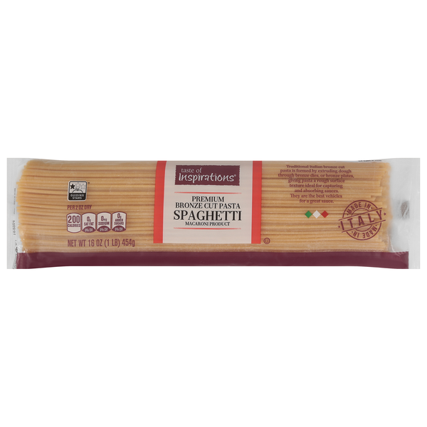 Taste of Inspirations Premium Bronze Cut Spaghetti Pasta