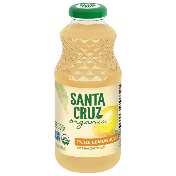 Santa Cruz Organic 100% Lemon Juice Not from Concentrate