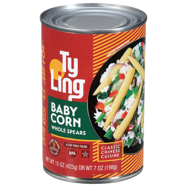 Ty Ling Whole Spears Baby Corn