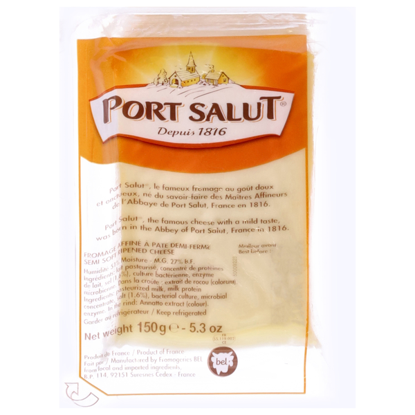 Port Salut Imported Semi-Soft Cheese Wedge