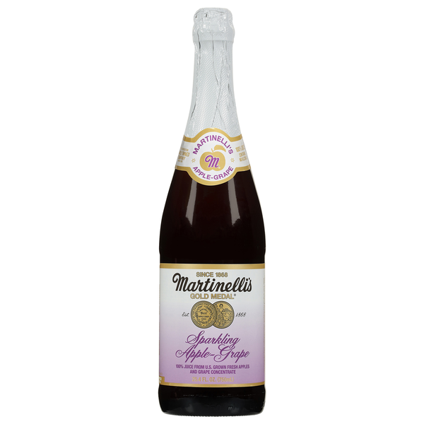 Martinelli's Gold Medal Sparkling 100% Apple Grape Juice
