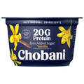 Chobani Lowfat Vanilla 20g Protein Greek Yogurt Cup