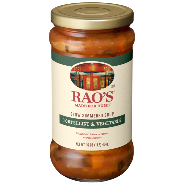 Rao's Slow Simmered Tortellini & Vegetable Soup