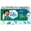 Puffs Plus Lotion 2-Ply Facial Tissue Flat Box