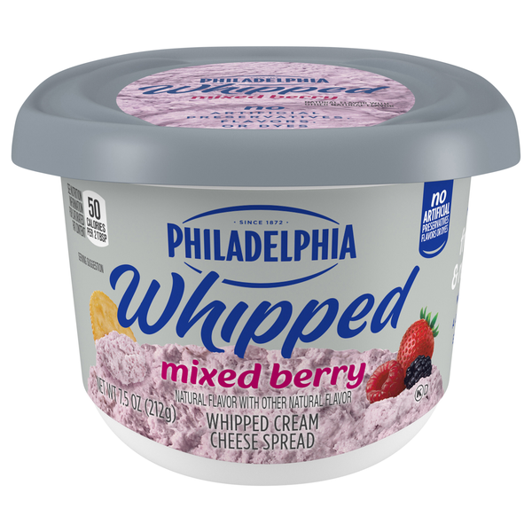 Philadelphia Mixed Berry Whipped Cream Cheese Spread