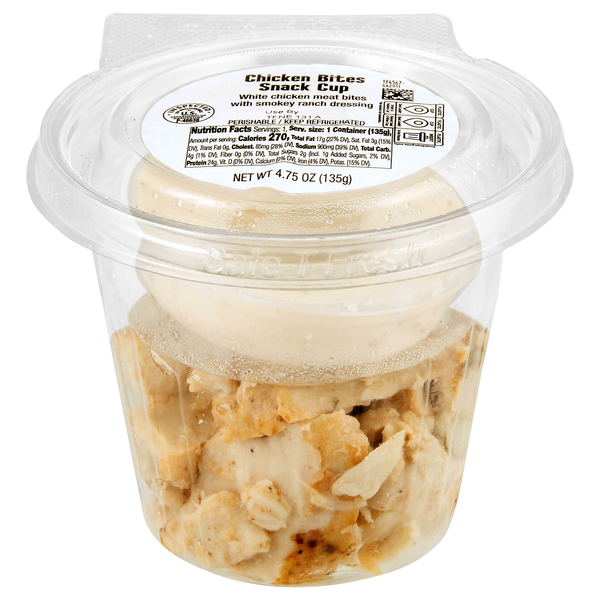 Taylor Farms Chicken Bites Snack Cup