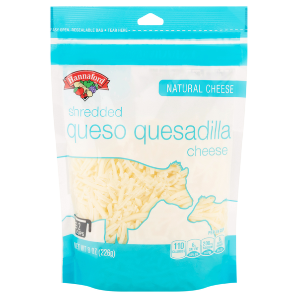 Hannaford Natural Queso Quesadilla Shredded Cheese
