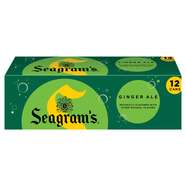Seagram's Ginger Ale Soda - 12 pk