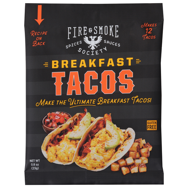 Fire & Smoke Society Gluten Free Breakfast Tacos Seasoning