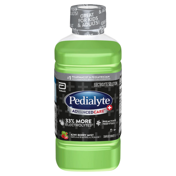 Pedialyte Advanced Care+ Kiwi Berry Mist Electrolyte Solution