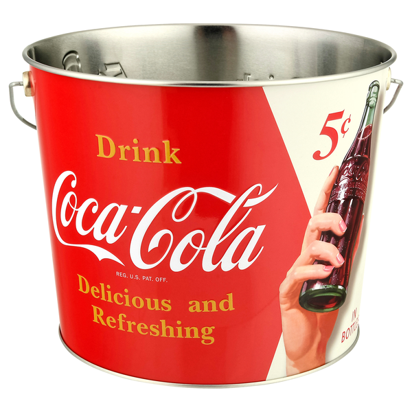 The Tin Box Company Coca-Cola Beverage Bucket