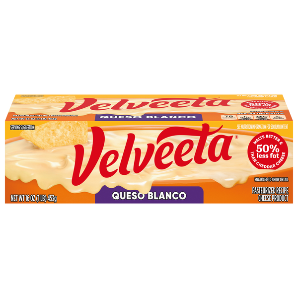 Velveeta Queso Blanco Cheese Block