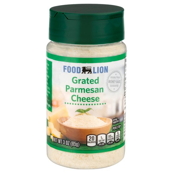 Food Lion Grated Parmesan Cheese
