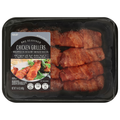 Custom Made Meals BBQ Seasoned Chicken Grillers Wrapped in Bacon - 8 ct