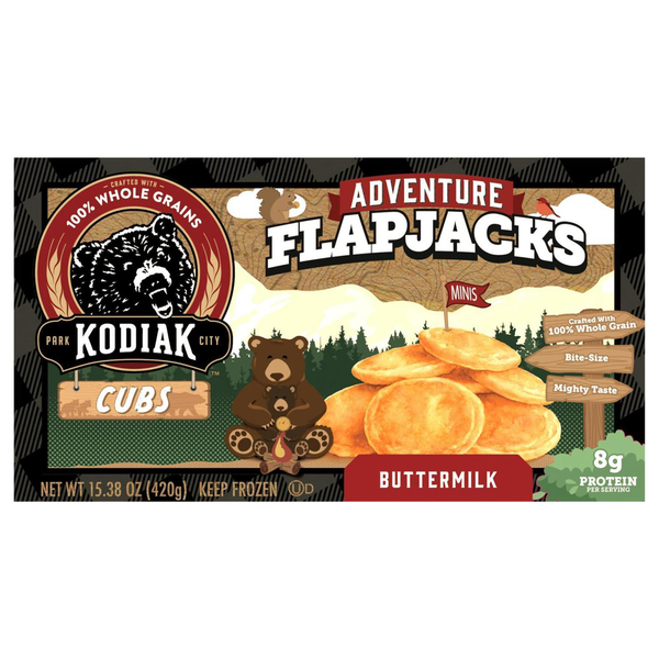 Kodiak Cubs Buttermilk Minis Adventure 8g Protein Flapjacks