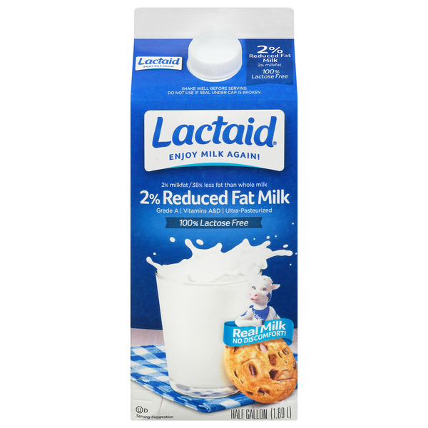 Lactaid Lactose Free 2% Reduced Fat Milk