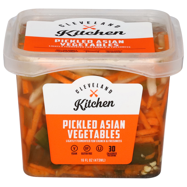 Cleveland Kitchen Vegan Gluten Free Pickled Asian Vegetables