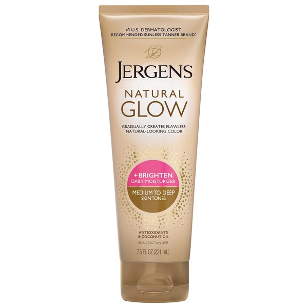 Jergens Natural Glow Daily Moisturizer Medium to Tan Skin Tones