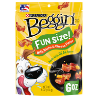 Purina Beggin' Strips Fun Size Bacon & Cheese Flavor Dog Treats
