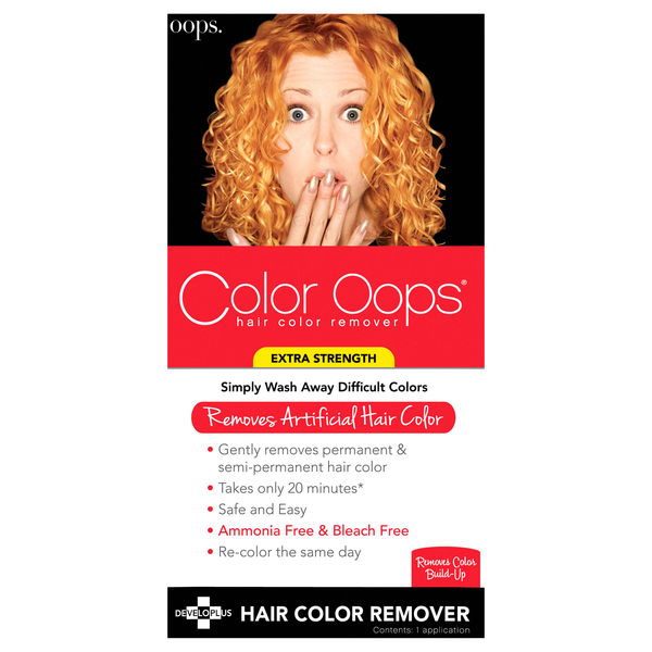 Color Oops Extra Strength Hair Color Remover Ammonia Free