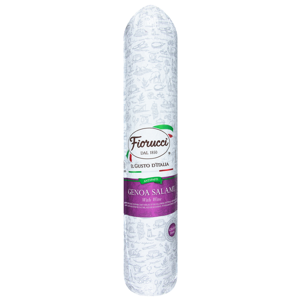 Fiorucci Deli Genoa Salami with Wine (Regular Sliced)