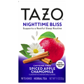 Tazo Nighttime Bliss Caffeine Free Spiced Apple Chamomile Herbal Tea Bags