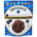 Undercover Gluten Free Dark Chocolate + Blueberries Quinoa Crisps