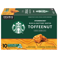 Starbucks Toffeenut Flavored Medium Roast K-Cup Coffee Pods