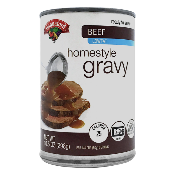 Hannaford Low Fat Homestyle Beef Gravy
