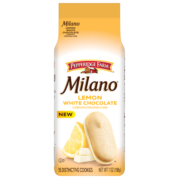 Pepperidge Farm Milano Lemon White Chocolate Cookies