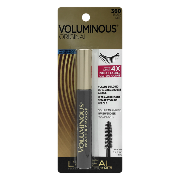 L'Oreal Voluminous Original Waterproof Mascara Black 360