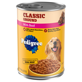 PEDIGREE Chopped Ground Dinner with Beef Adult Wet Dog Food