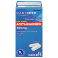 CareOne Extra Strength Pain Relief Acetaminophen 500 mg Caplets