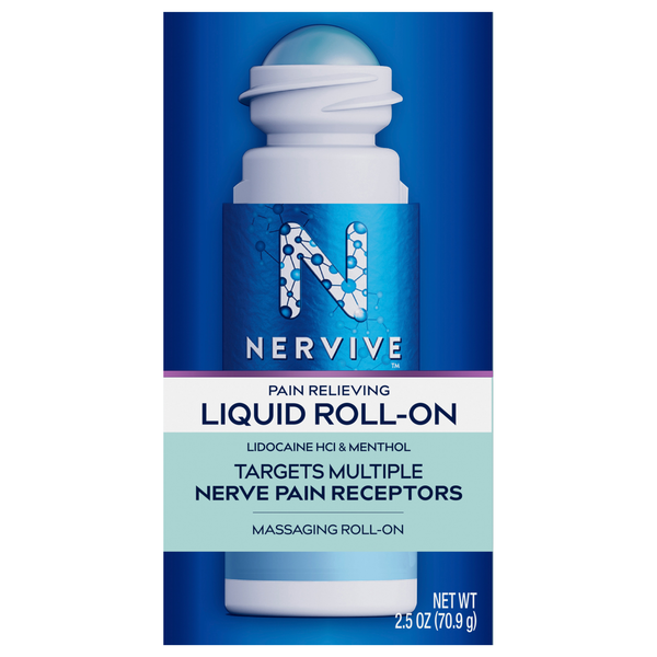 Nervive Roll-On Pain Relieving Liquid Max Strength