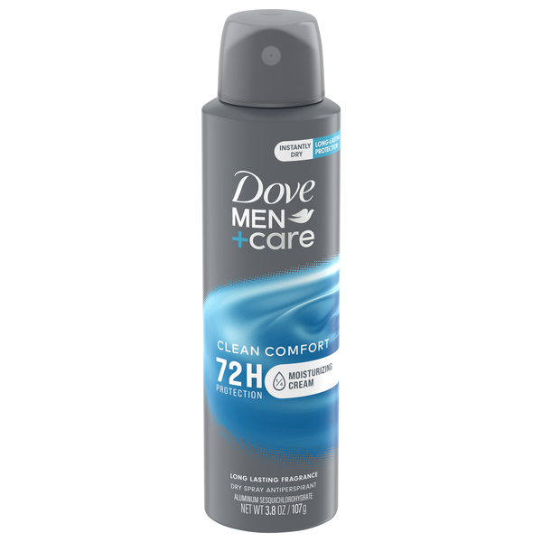 Dove Men+Care Clean Comfort 48H Antiperspirant Dry Spray