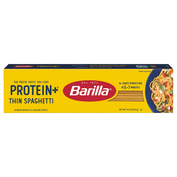 Barilla Protein+ Plant-Based Thin Spaghetti Pasta