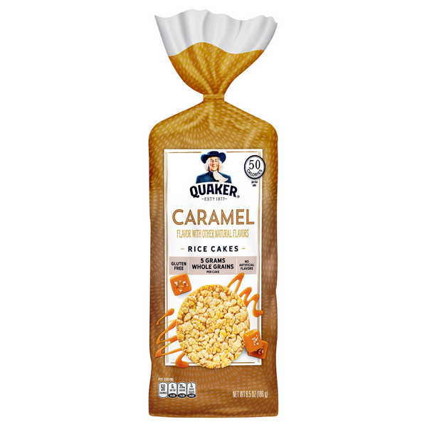 Quaker Rice Cakes Caramel Gluten Free