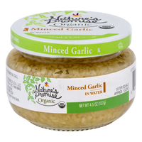 Nature's Promise Organic Minced Garlic in Water
