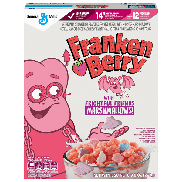 General Mills Franken Berry Cereal