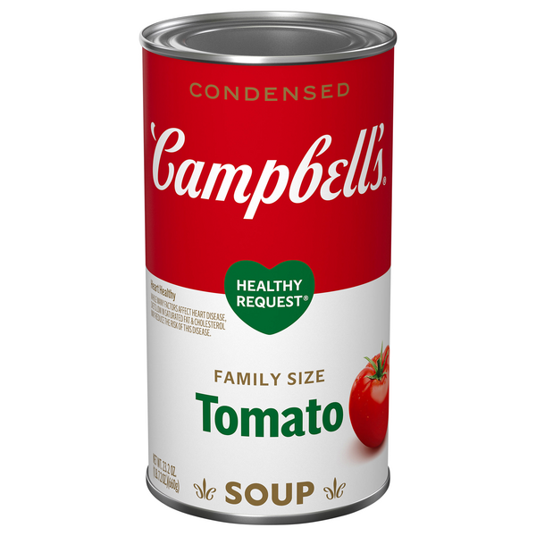 Save on Campbell's Healthy Request Tomato Condensed Soup Family Size