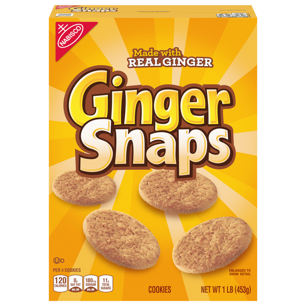 Nabisco Cookies Ginger Snaps