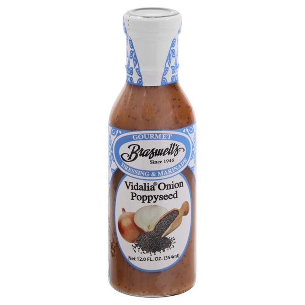 Braswell's Vidalia Onion Poppy Seed Dressing & Marinade
