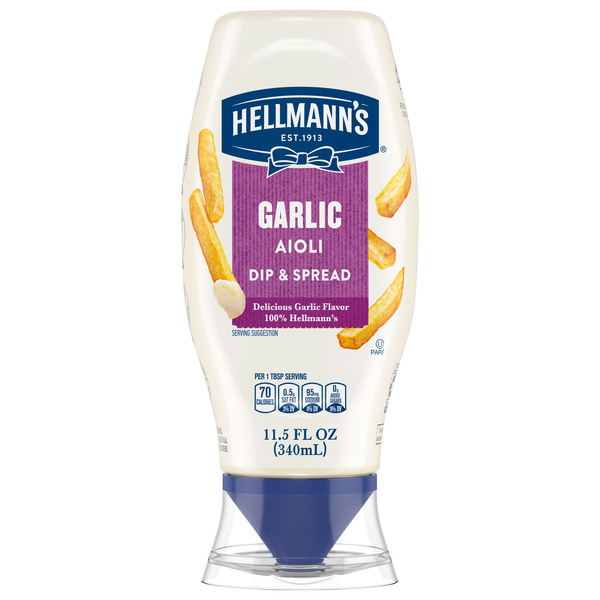 Hellmann's Garlic Aioli Dip & Spread