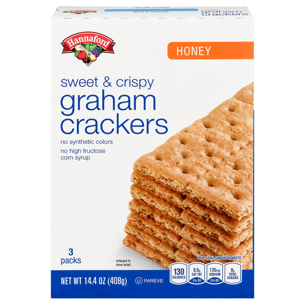 Hannaford Honey Graham Crackers
