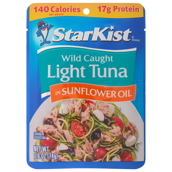 Save on StarKist Wild Caught Light Tuna in Sunflower Oil Order Online