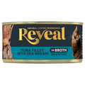 Reveal Grain Free Tuna Fillet with Sea Bream in Broth Wet Cat Food
